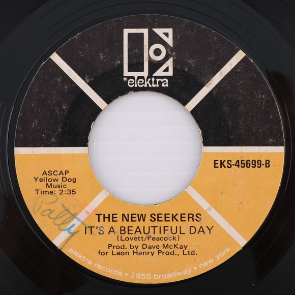 The New Seekers - Look What They've Done To My Song Ma - 45 rpm Vinyl 7" Record - Picture 4 of 6